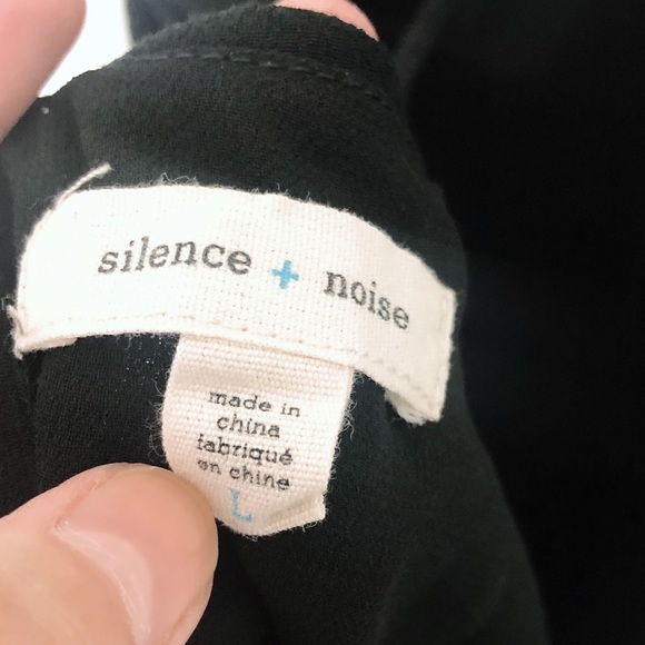 Urban Outfitters Tie Back Black Mini Dress - Picture 6 of 6